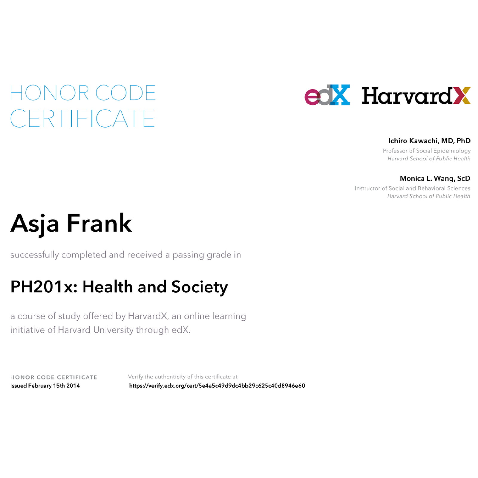 Health and Society 1 harvard health certificate@2x 100
